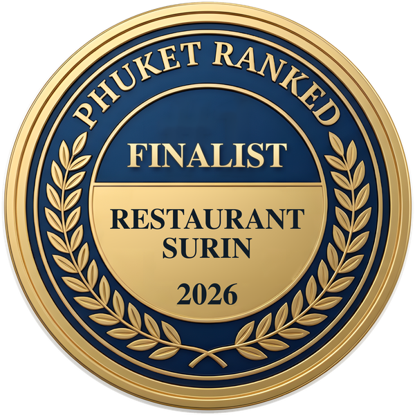 Phuket Ranked Finalist Restaurant, Surin 2026